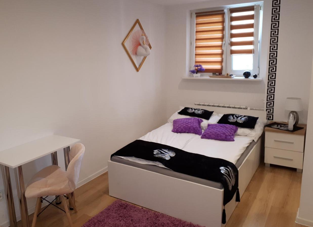 Apartamenty Centrum Panoramiczna Mala Dwojka Swan Labedz Promenada Klimatyzacja Lodowa Kielce Esterno foto